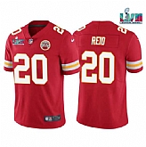 Men & Women & Youth Kansas City Chiefs #20 Justin Reid Red Super Bowl LVII Patch Vapor Untouchable Limited Stitched Jersey,baseball caps,new era cap wholesale,wholesale hats